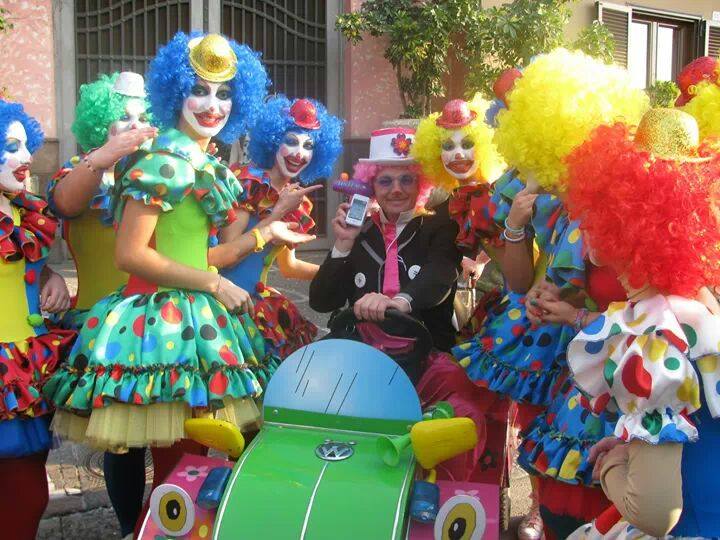 Clown per feste di compleanno e cerimonie